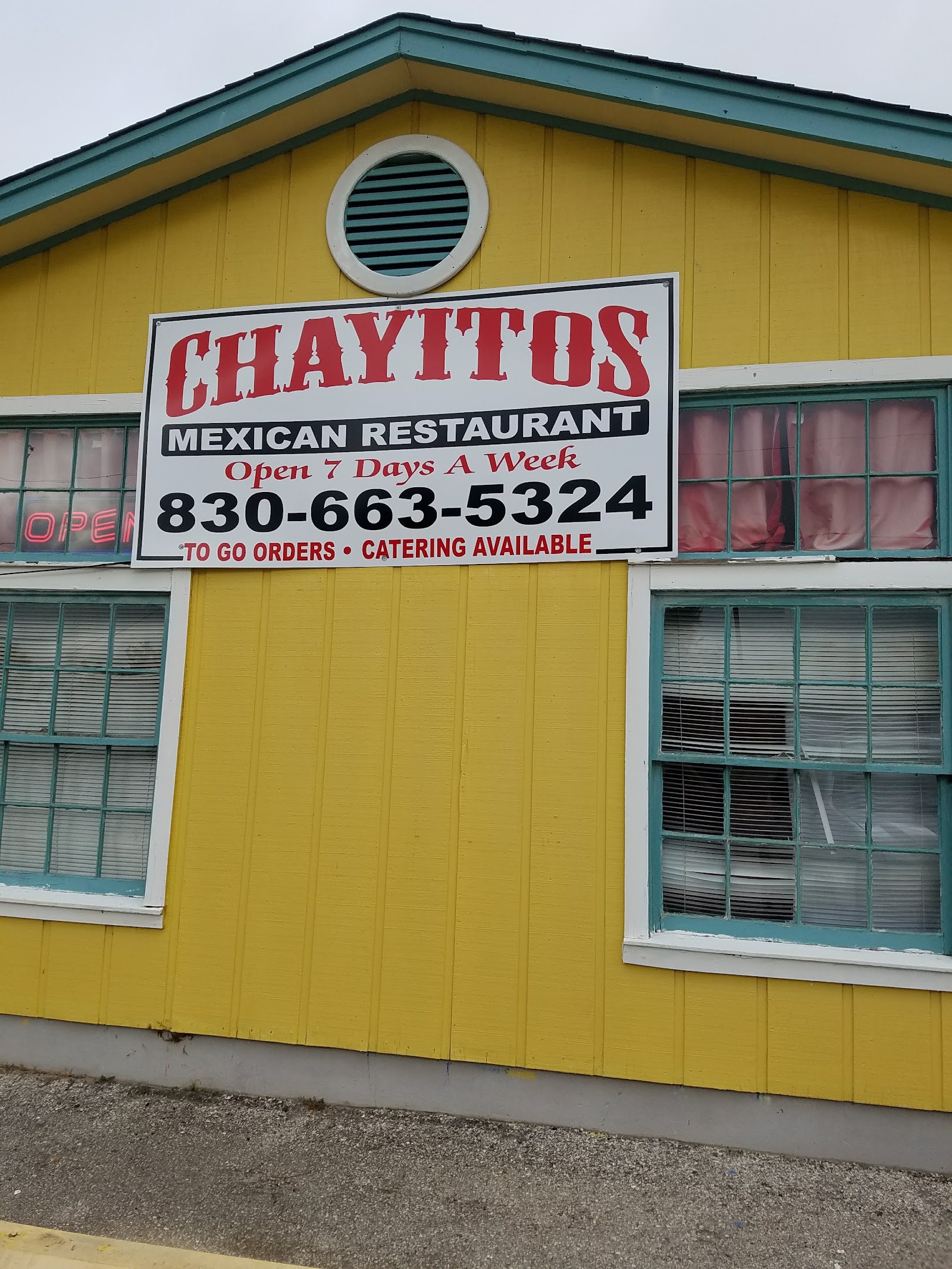 Fresh Mexican food served at Chayito's Mexican Restaurant
