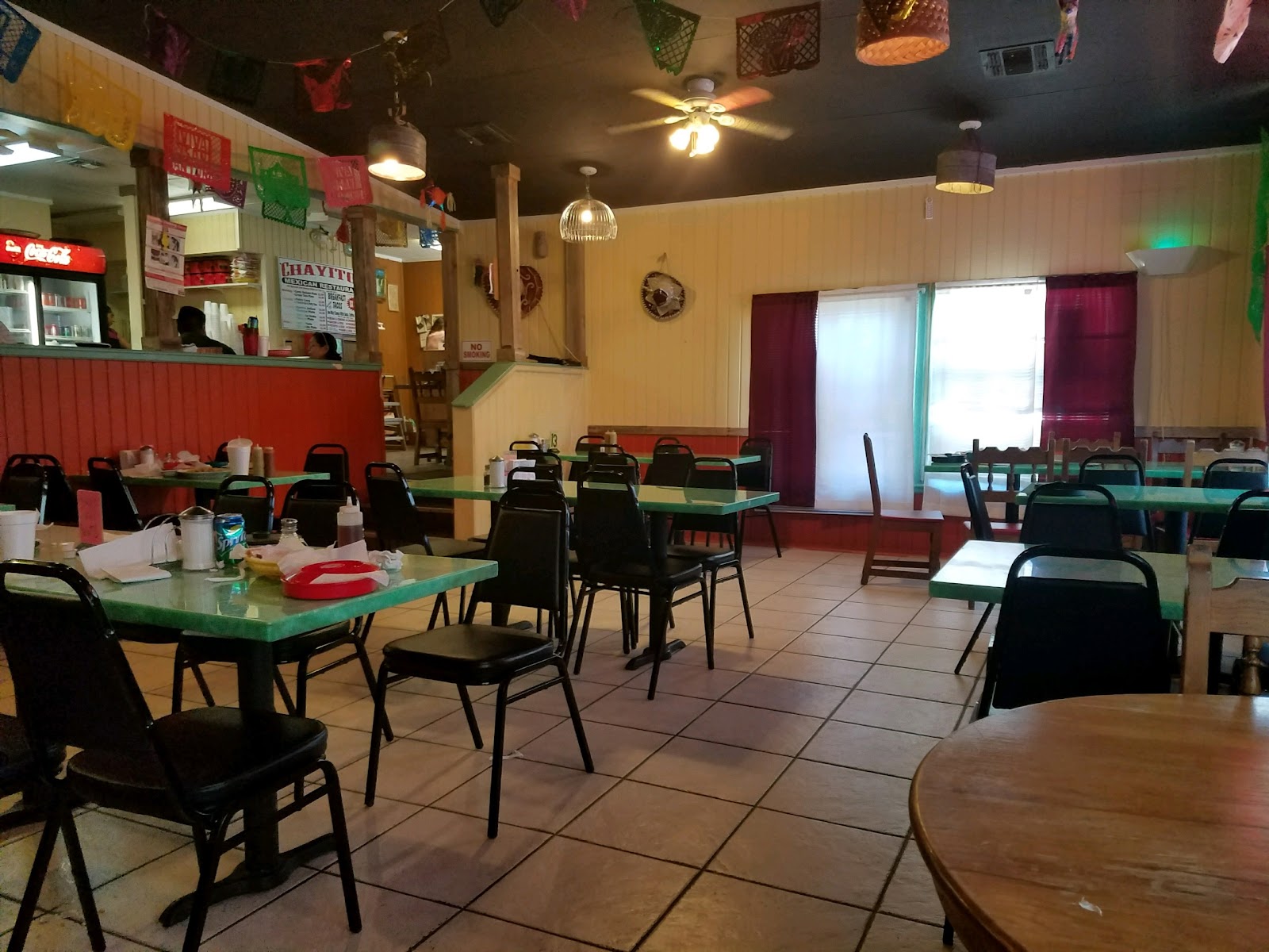 Dining area at Chayito's Mexican Restaurant